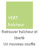 Vert, fraicheur, un nouveau souffle